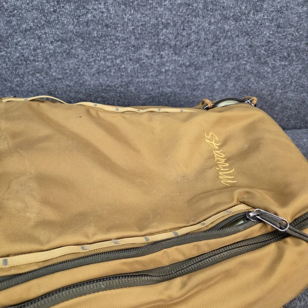 Arc'Teryx Backpack Miura 45 Golden Yellow Mountain Climbing Hiking